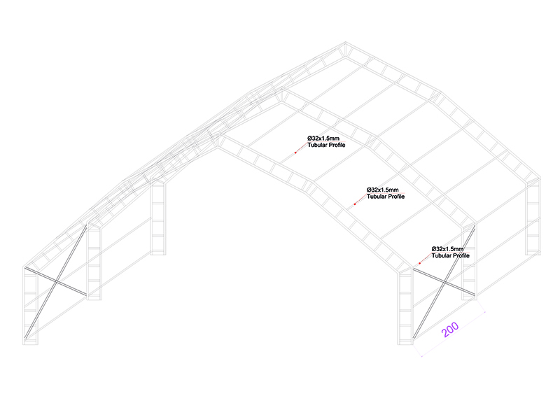 Gulecyuz Tent Five Corner Model 10M